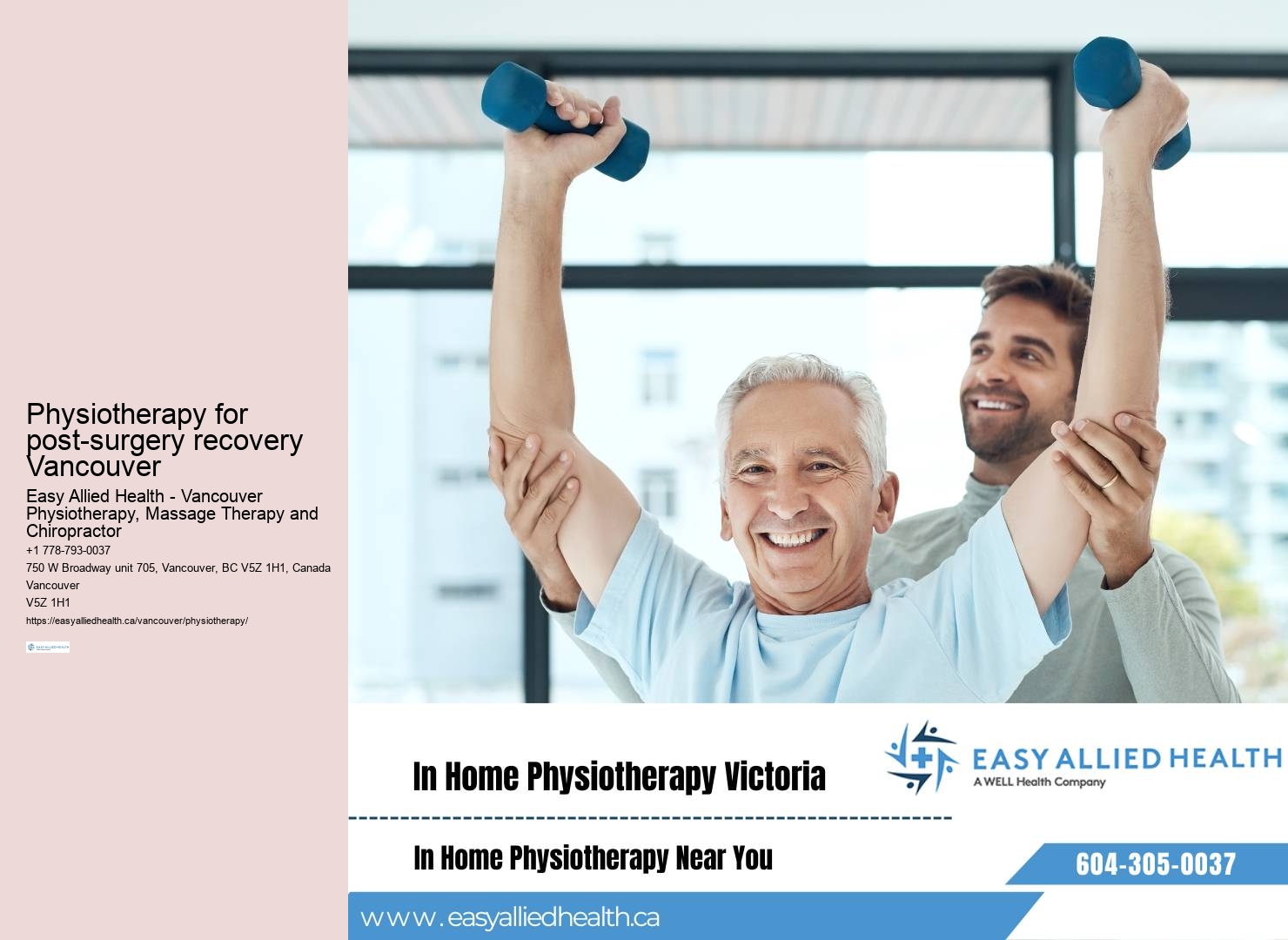 Expert Injury Recovery Programs Vancouver