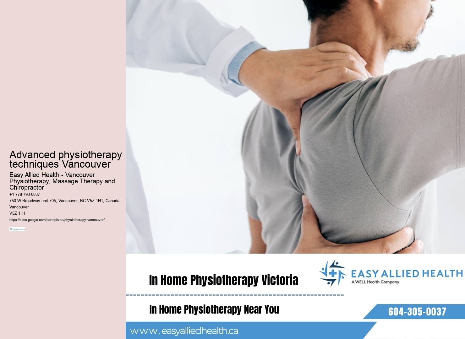 Vancouver physiotherapy for vestibular rehabilitation