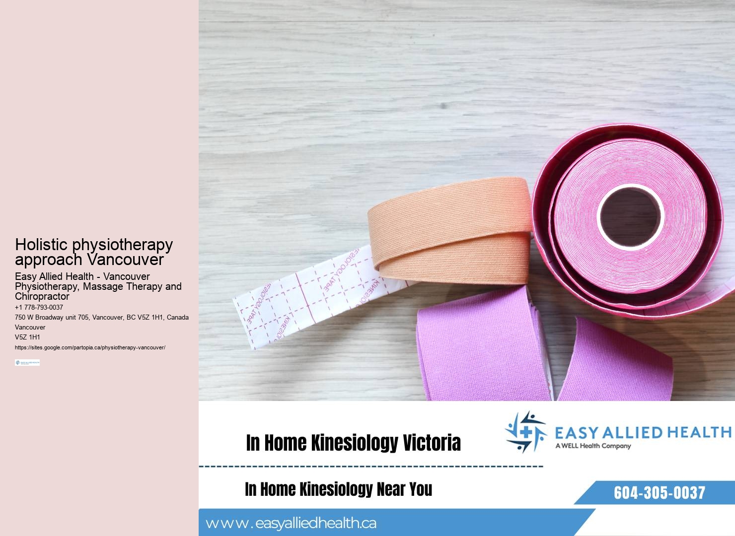 Orthopedic Physiotherapy in Vancouver