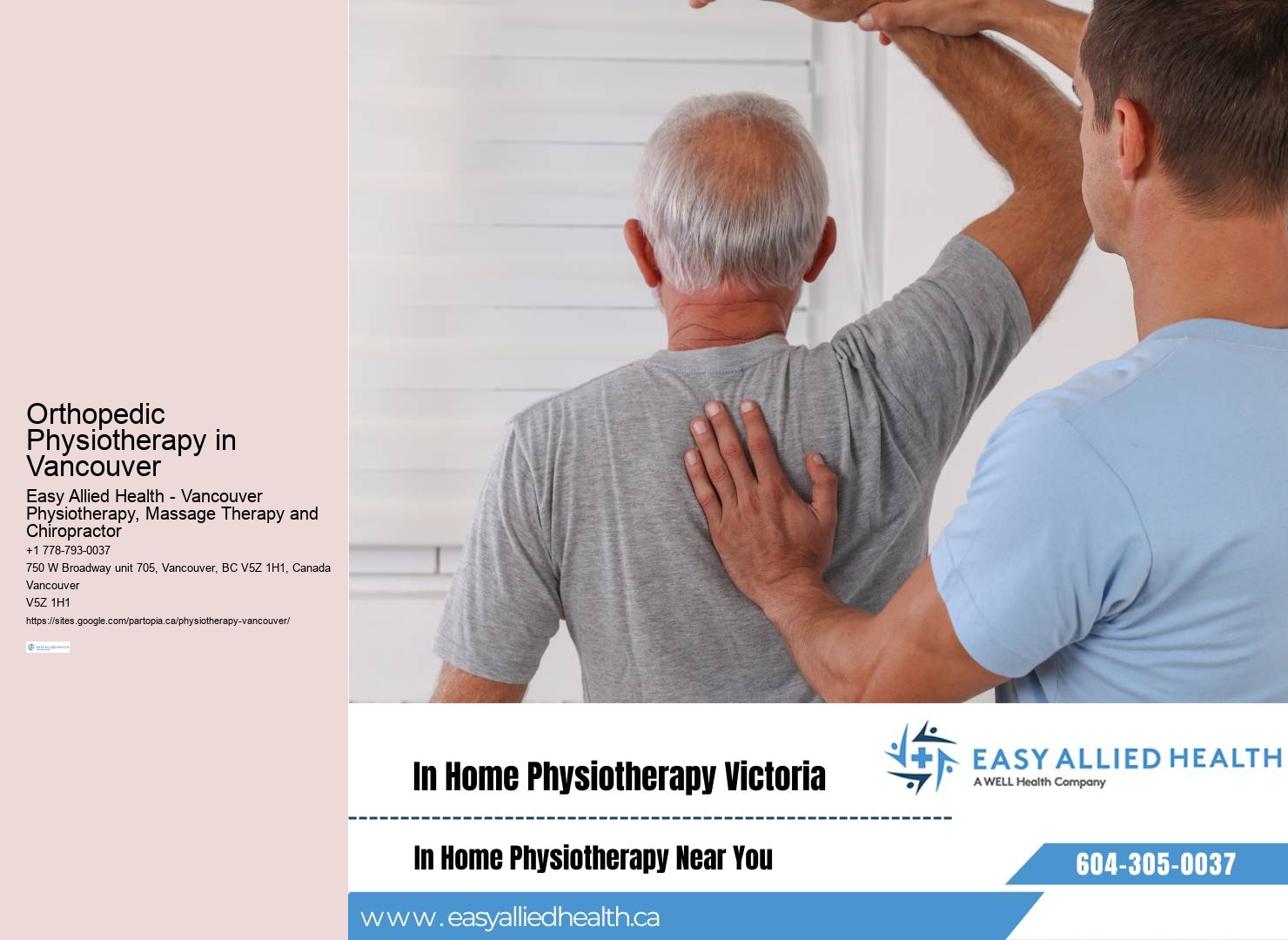 Vancouver physiotherapy for community events