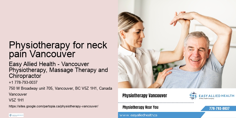 Physiotherapy for neck pain Vancouver