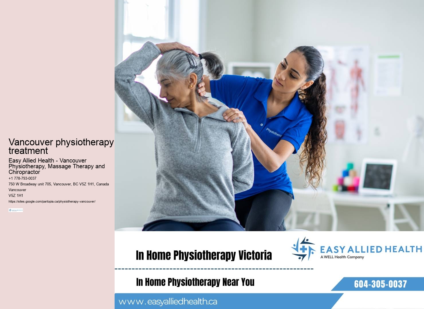 Vancouver physiotherapy clinic reviews