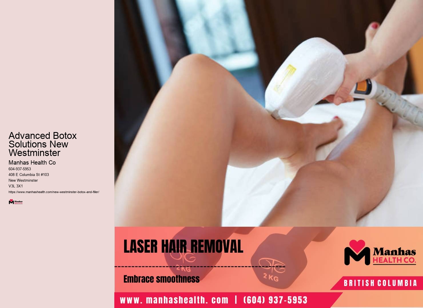 Forehead Botox Specialists in New Westminster