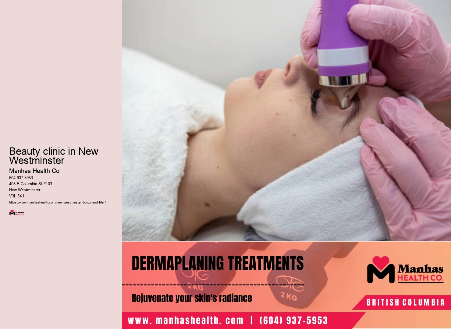 Botox beauty treatments in New Westminster