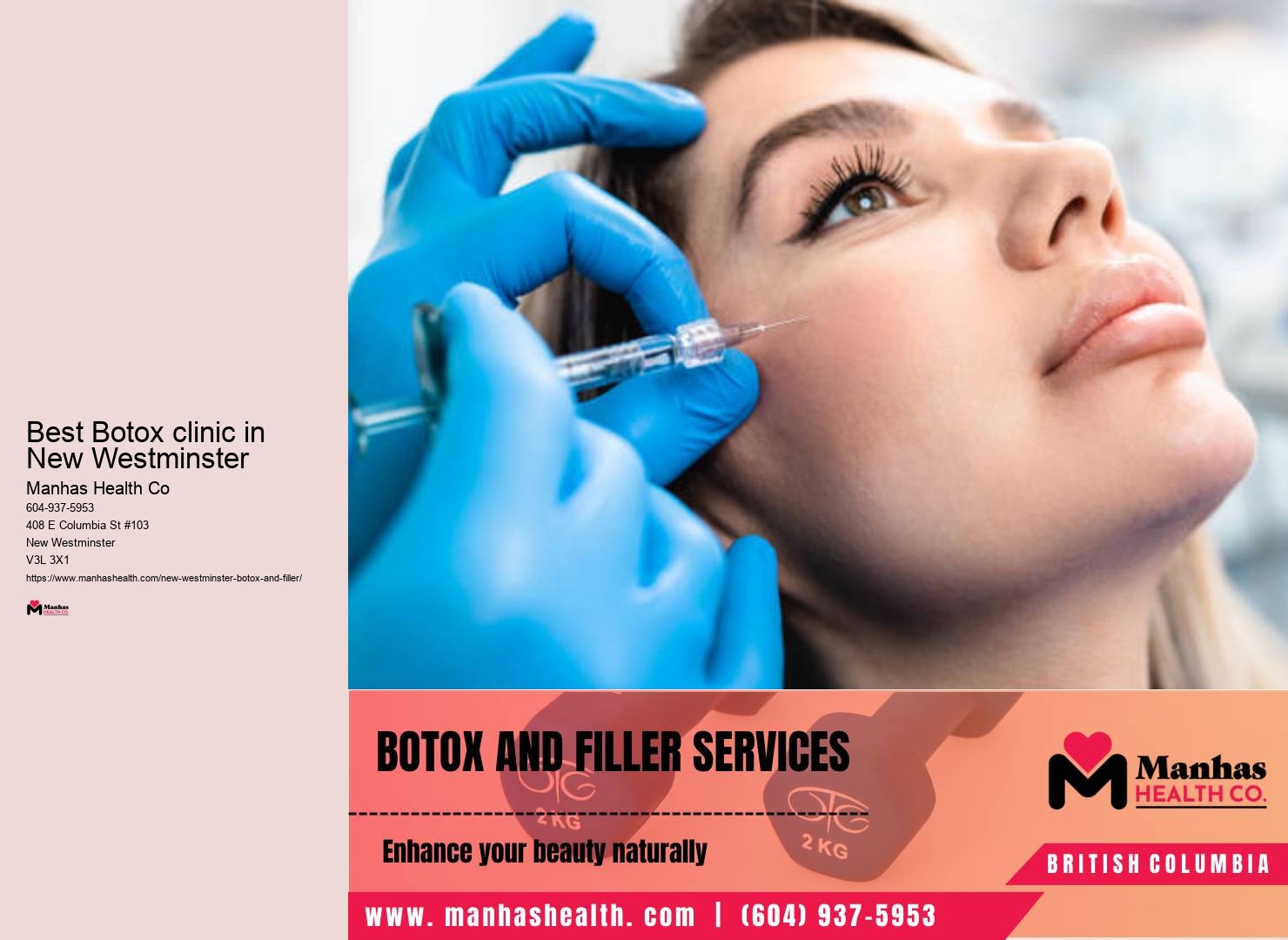 Expert Botox Practitioners New Westminster