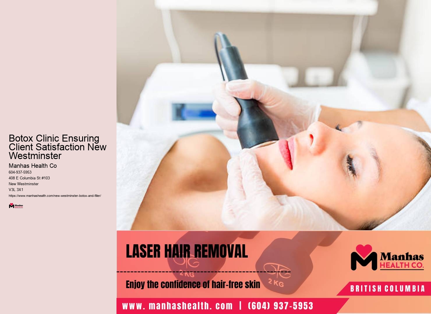 Professional Botox Results in New Westminster