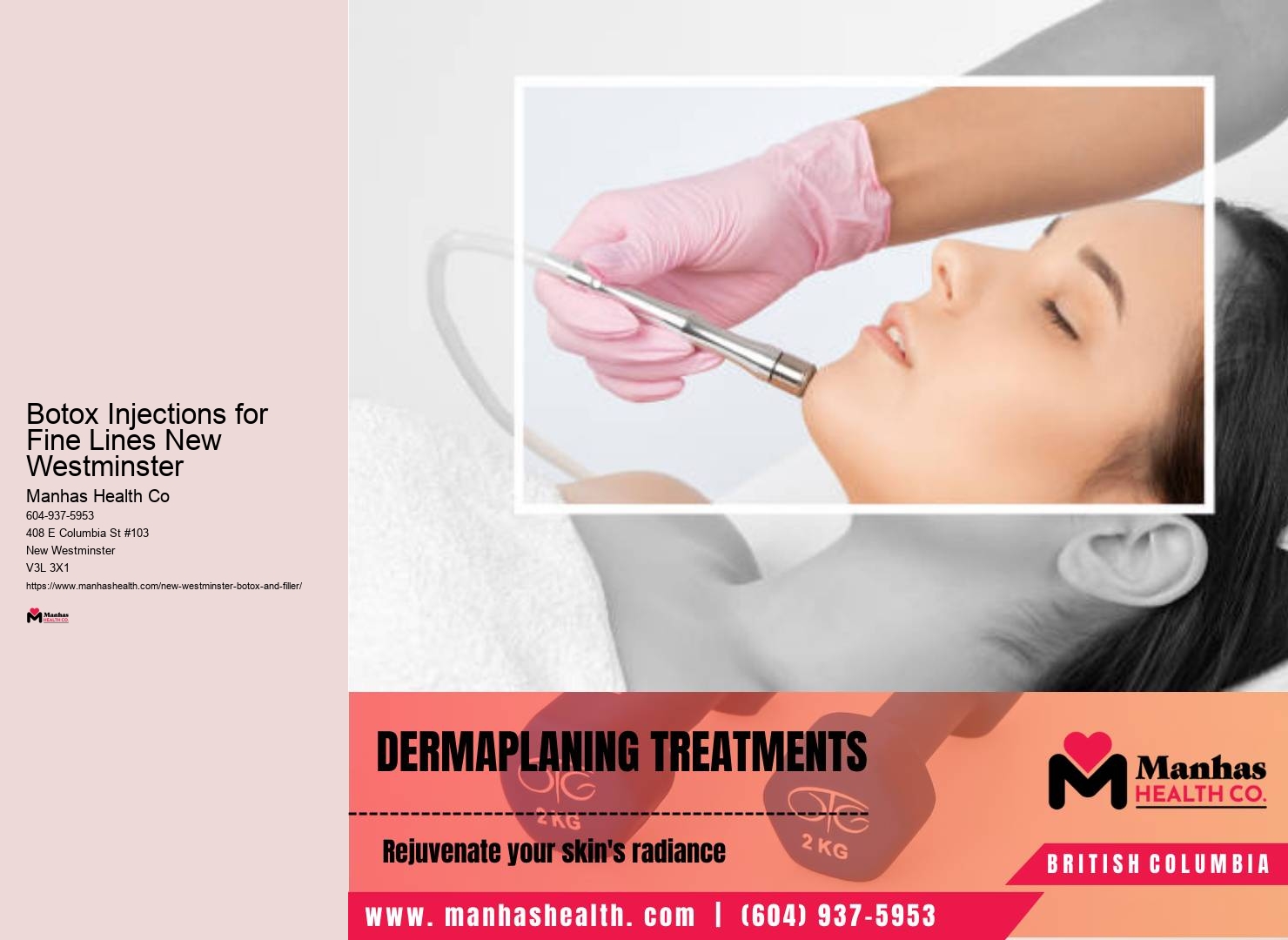 Top-rated Botox Clinic in New Westminster