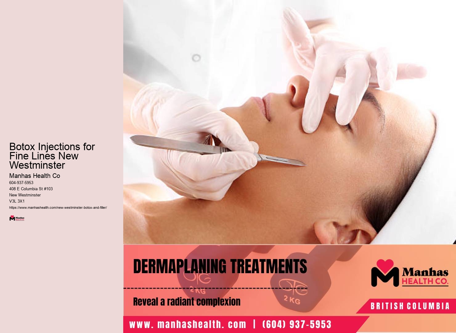 Botox Injections for Lip Lines New Westminster