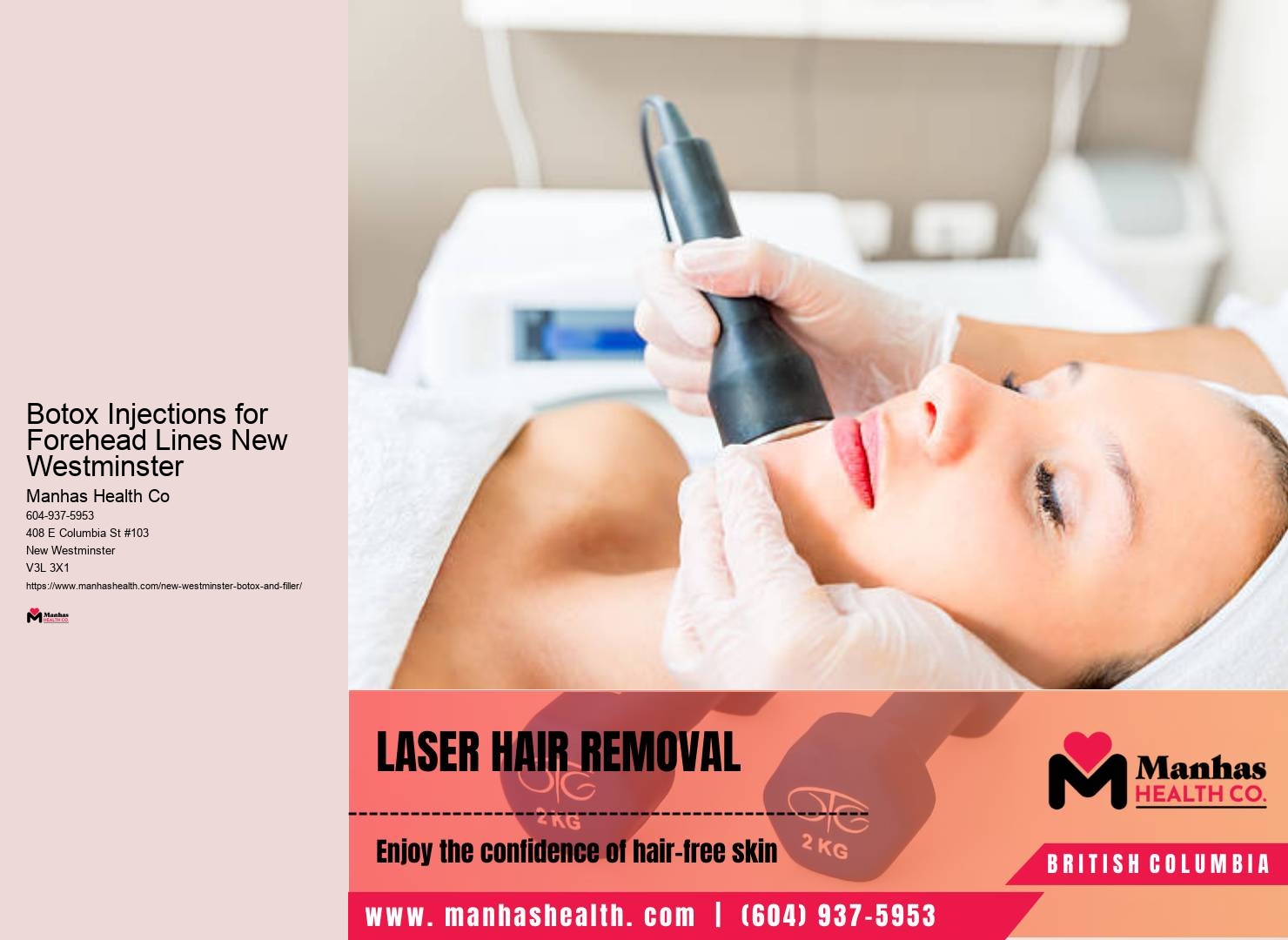 Facial beauty treatments in New Westminster