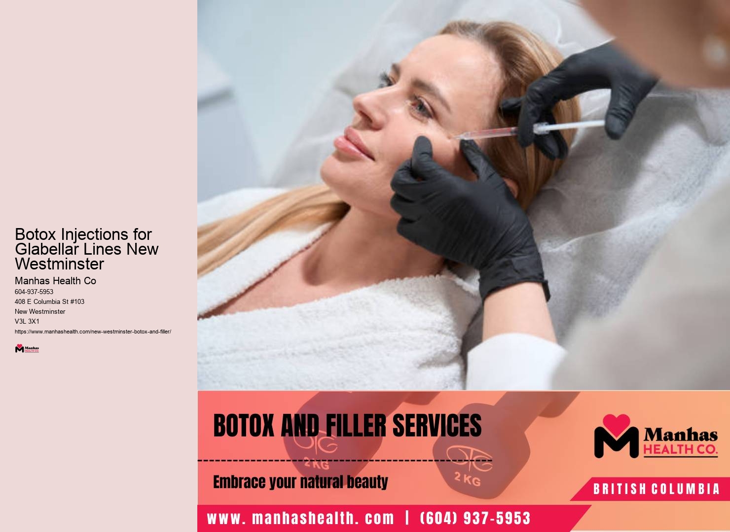 Comprehensive facial care in New Westminster