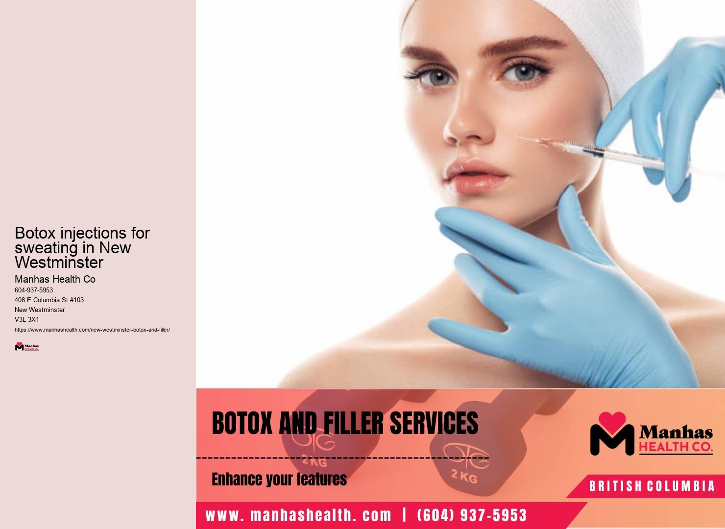 Premier Botox clinic in New Westminster