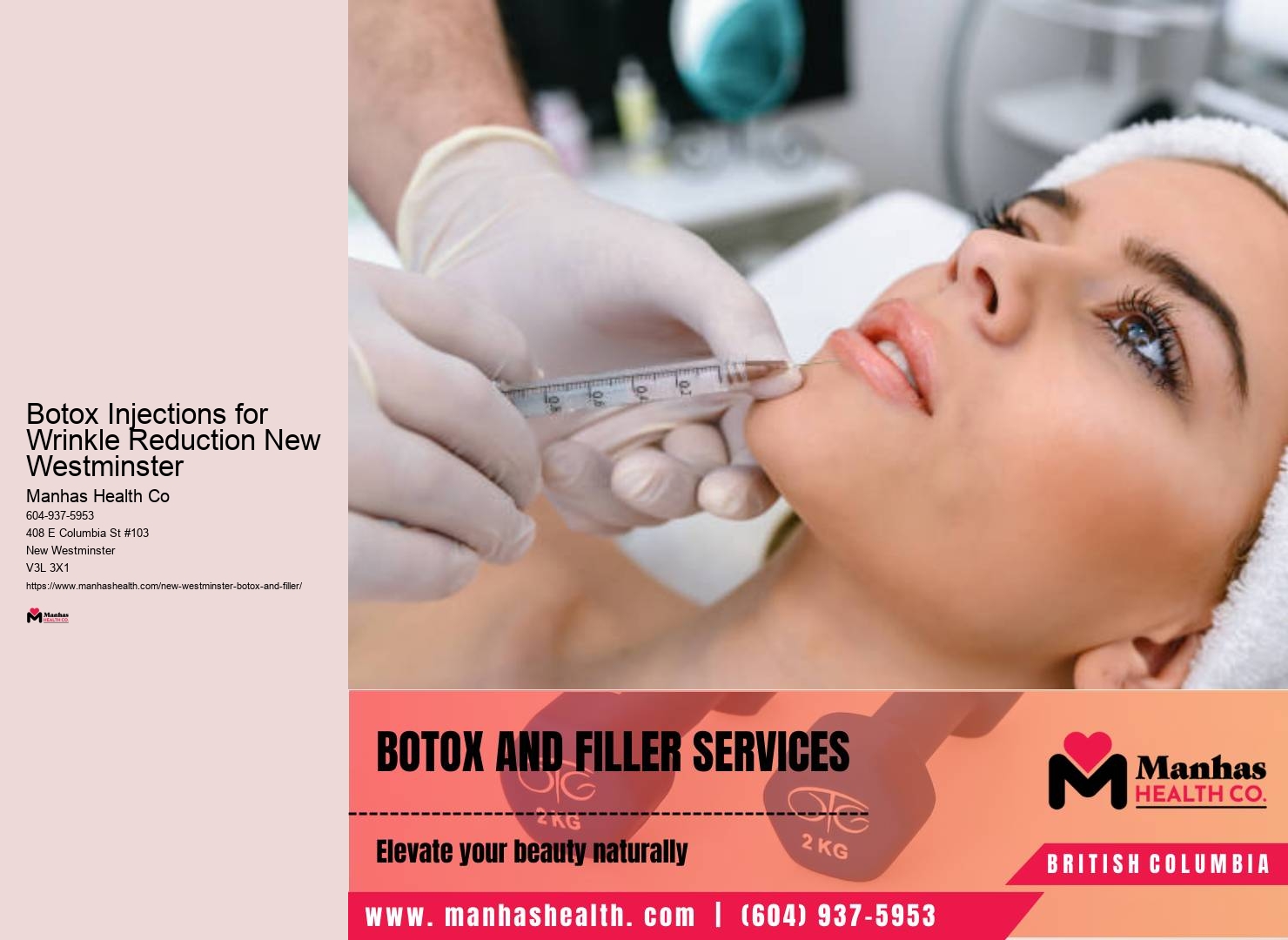 Certified Botox Providers New Westminster