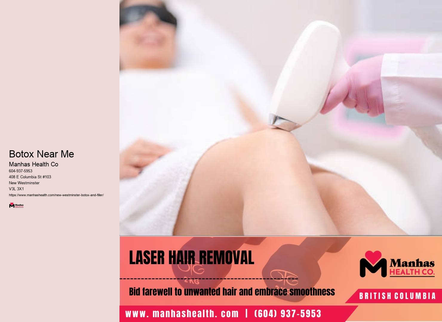 Expert Botox Treatments in New Westminster