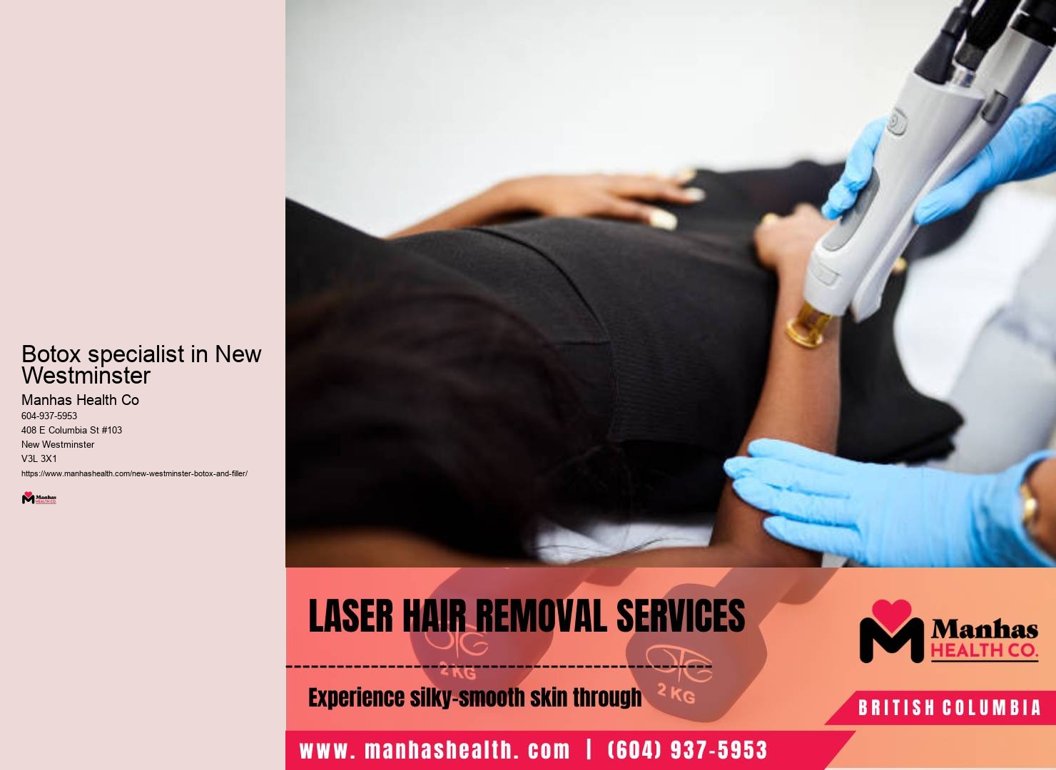 Botox expertise in New Westminster