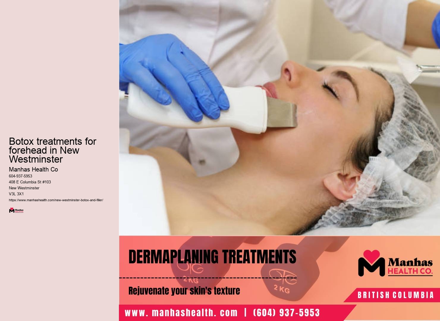 Beauty clinic in New Westminster