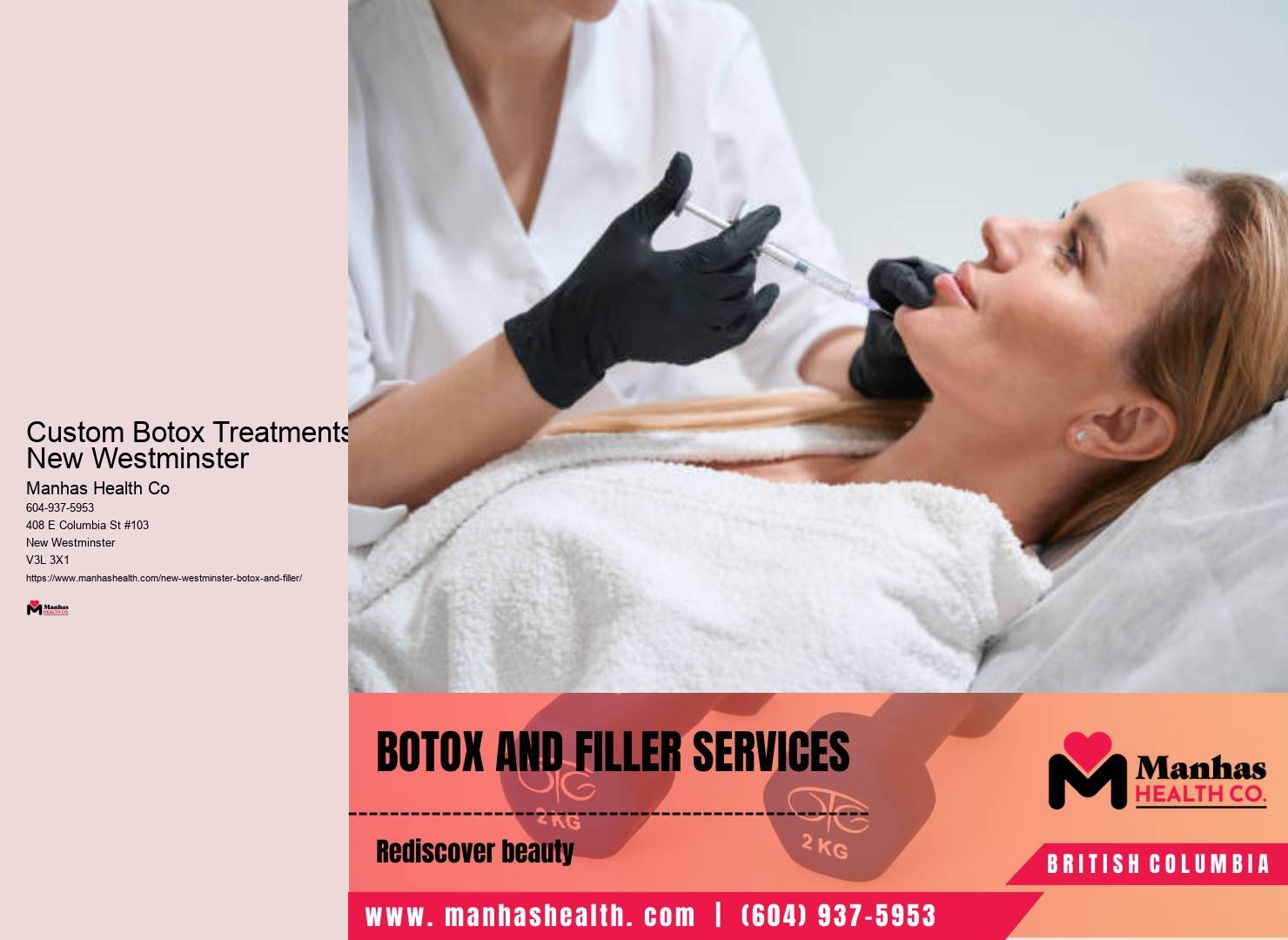 Leading Botox Clinic in New Westminster