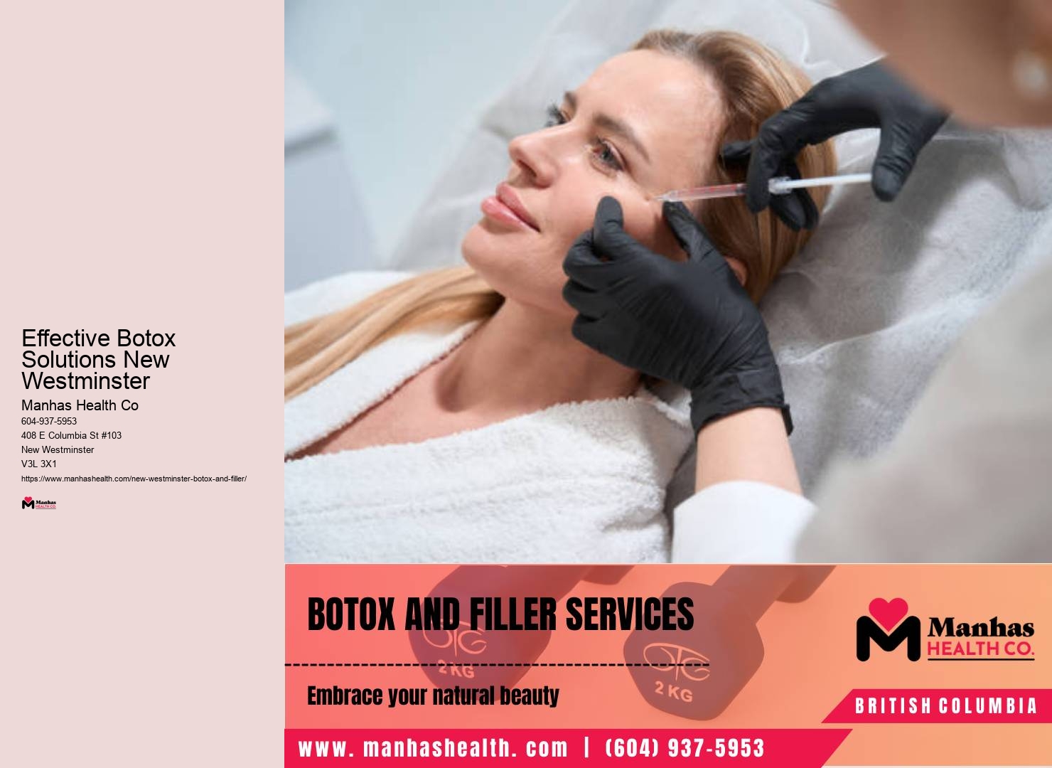 Safe Botox Procedures New Westminster
