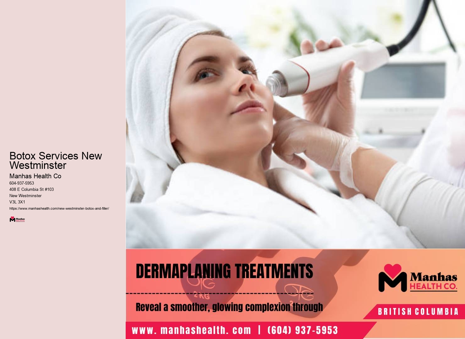 Botox Clinic Offering Lasting Results New Westminster