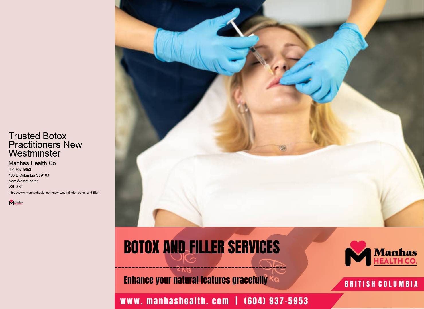 Facial enhancement solutions in New Westminster