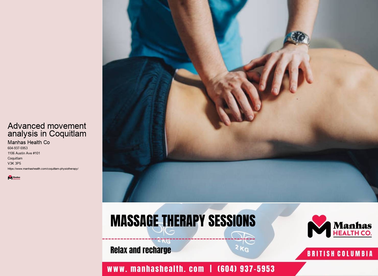 Pain management therapy Coquitlam