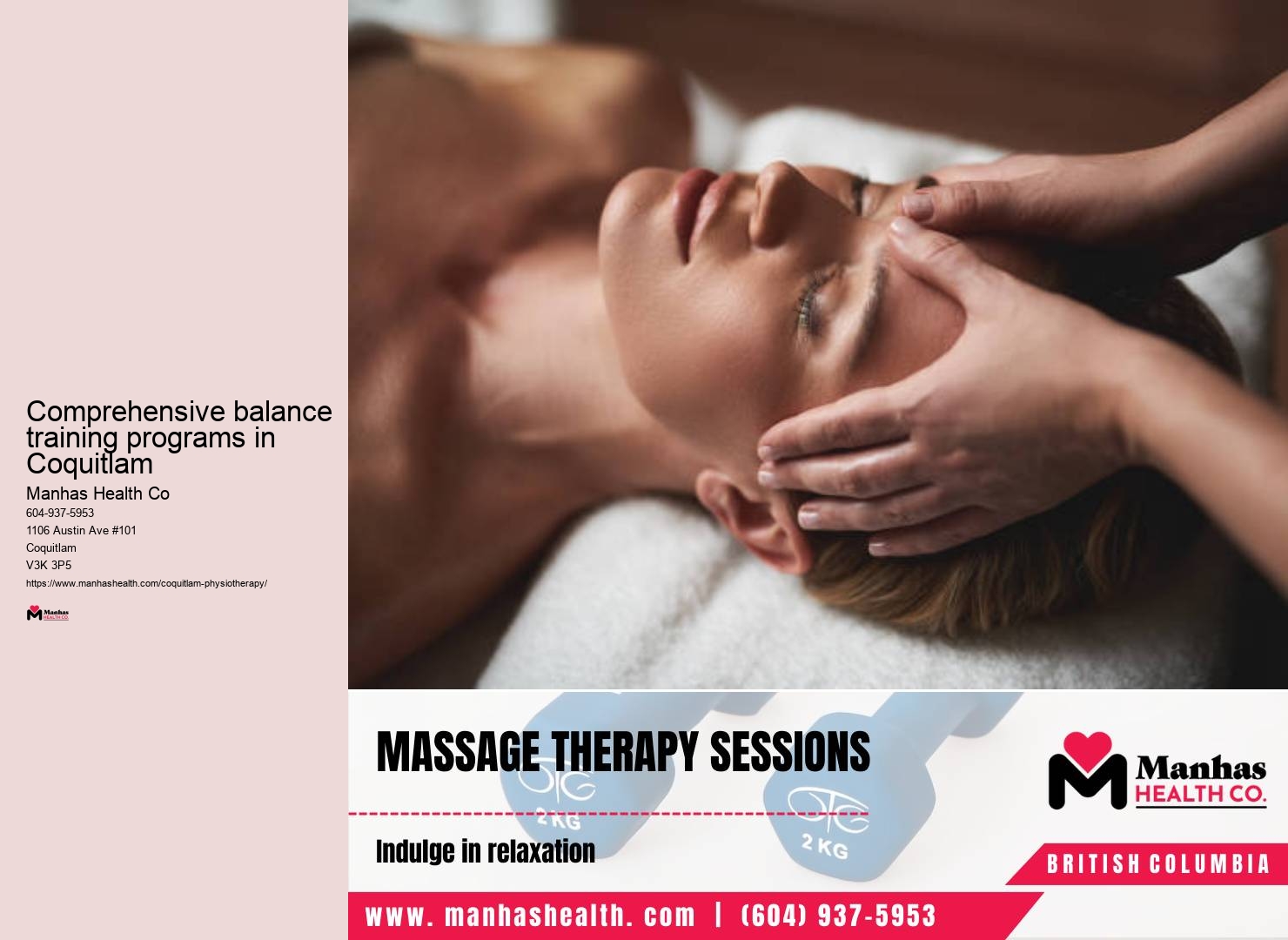 Dedicated work injury recovery programs Coquitlam