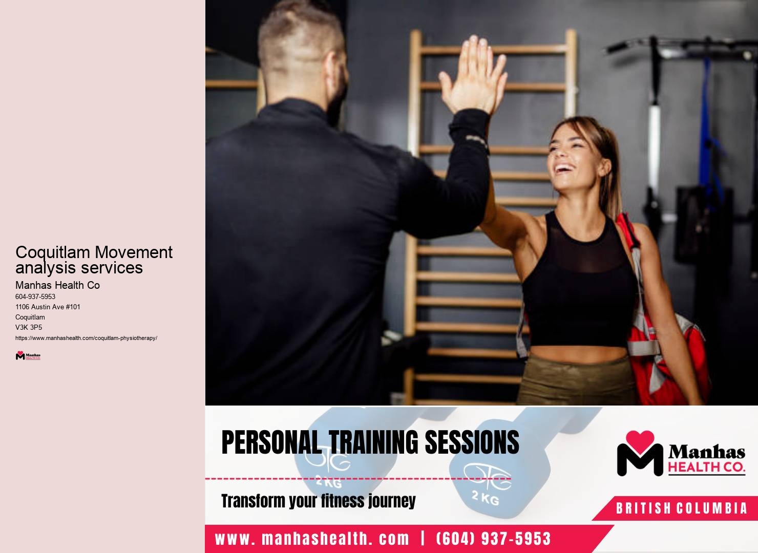 Coquitlam Personalized flexibility training