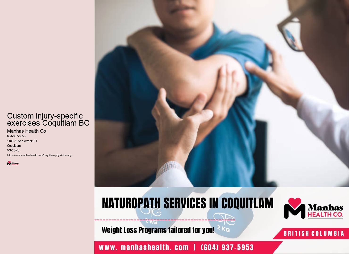 Physiotherapy treatments in Coquitlam