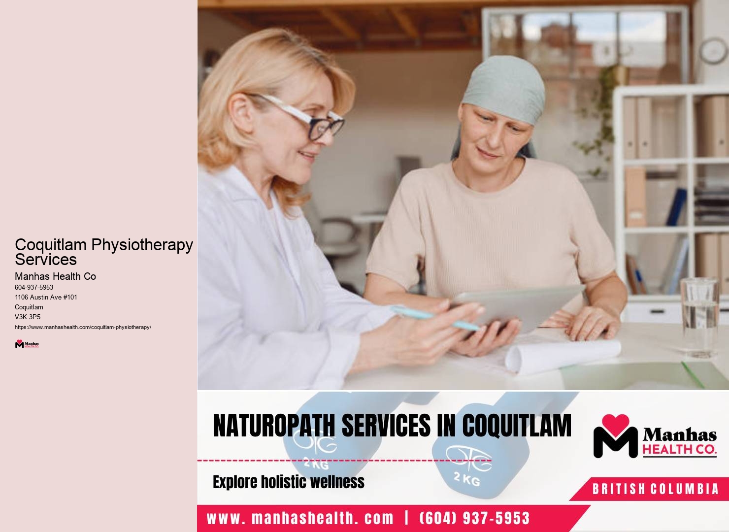 Work injury rehabilitation near Coquitlam 