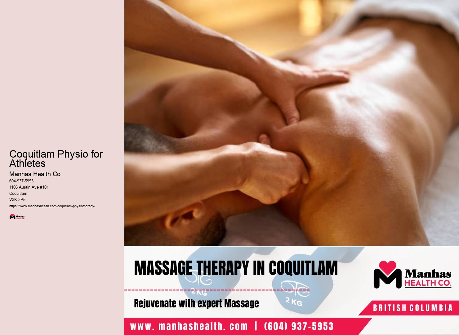 Physiotherapy Massage Coquitlam