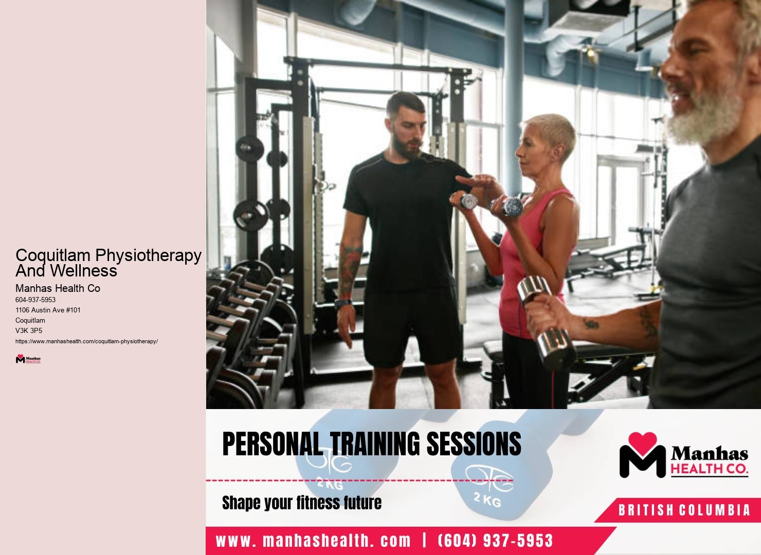 Physiotherapy Office Coquitlam