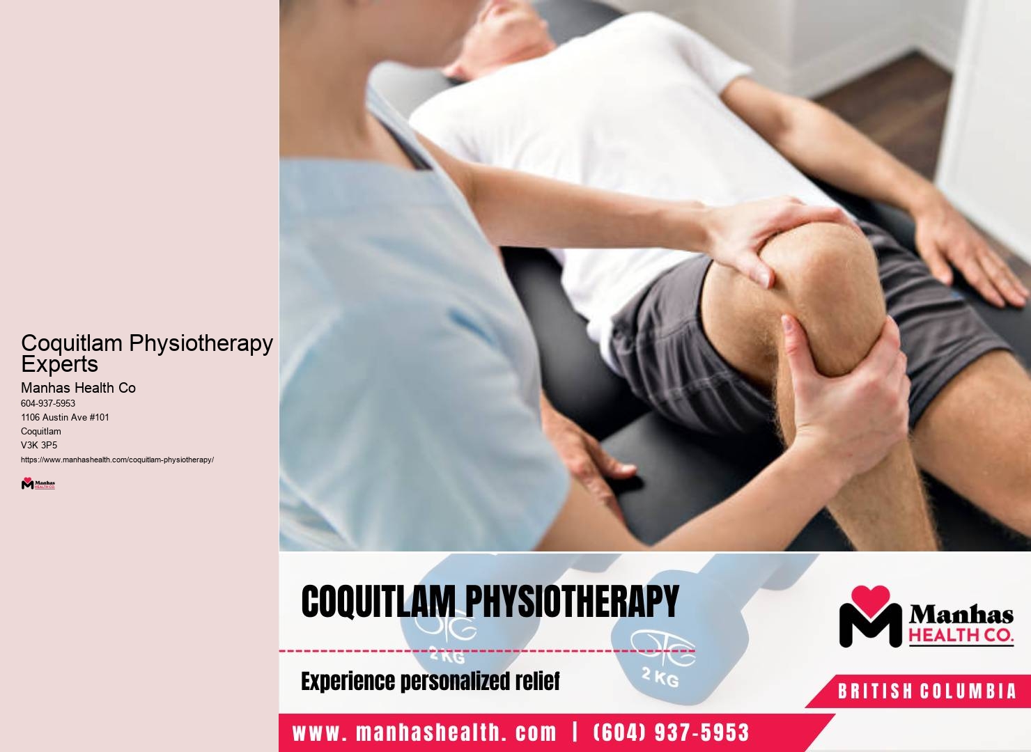 Coquitlam Physio Programs