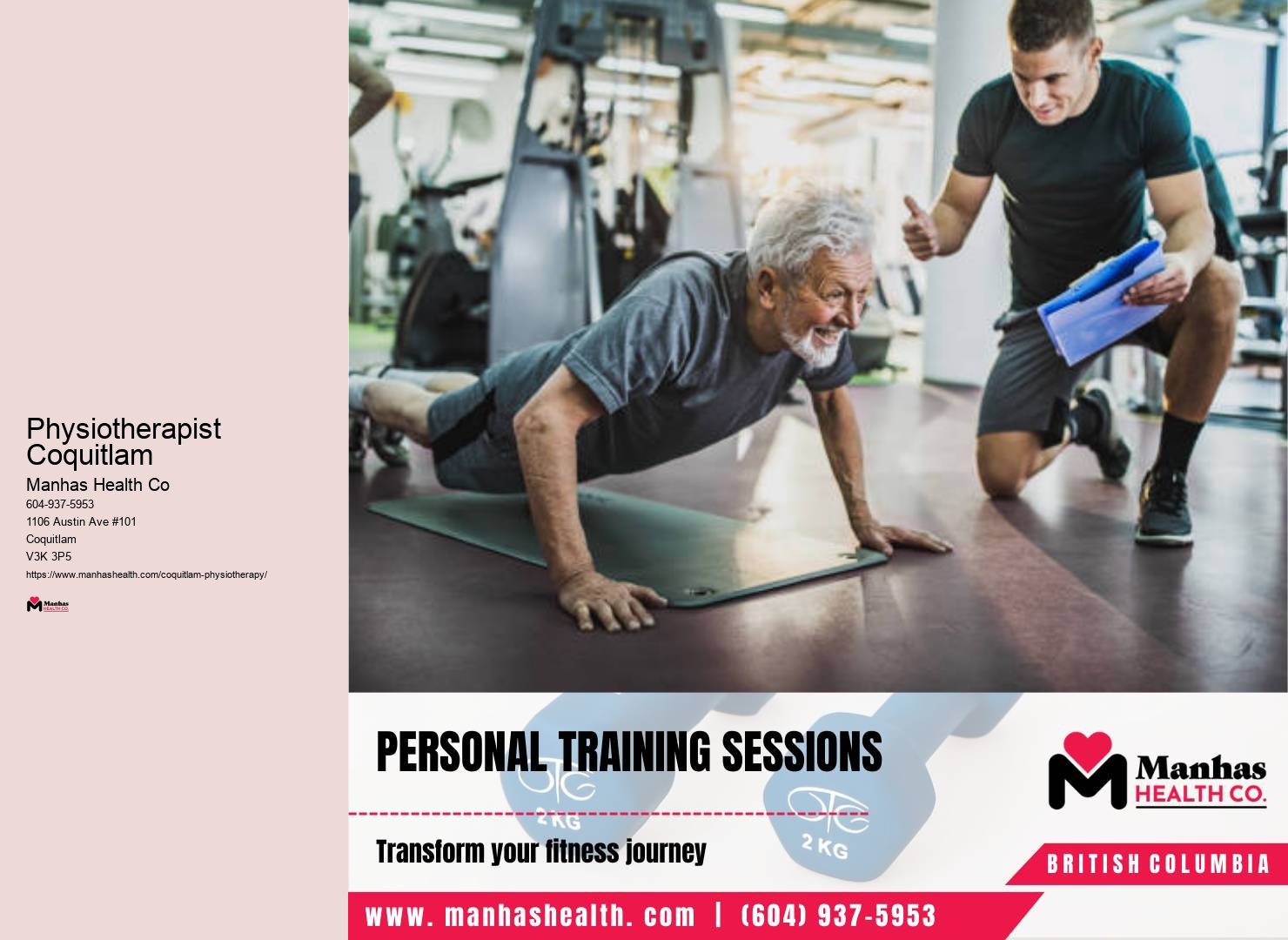 Top-notch Coquitlam Sports Physiotherapy