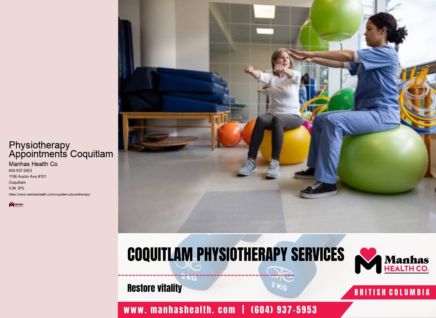 Coquitlam Post-Surgery Physical Therapy