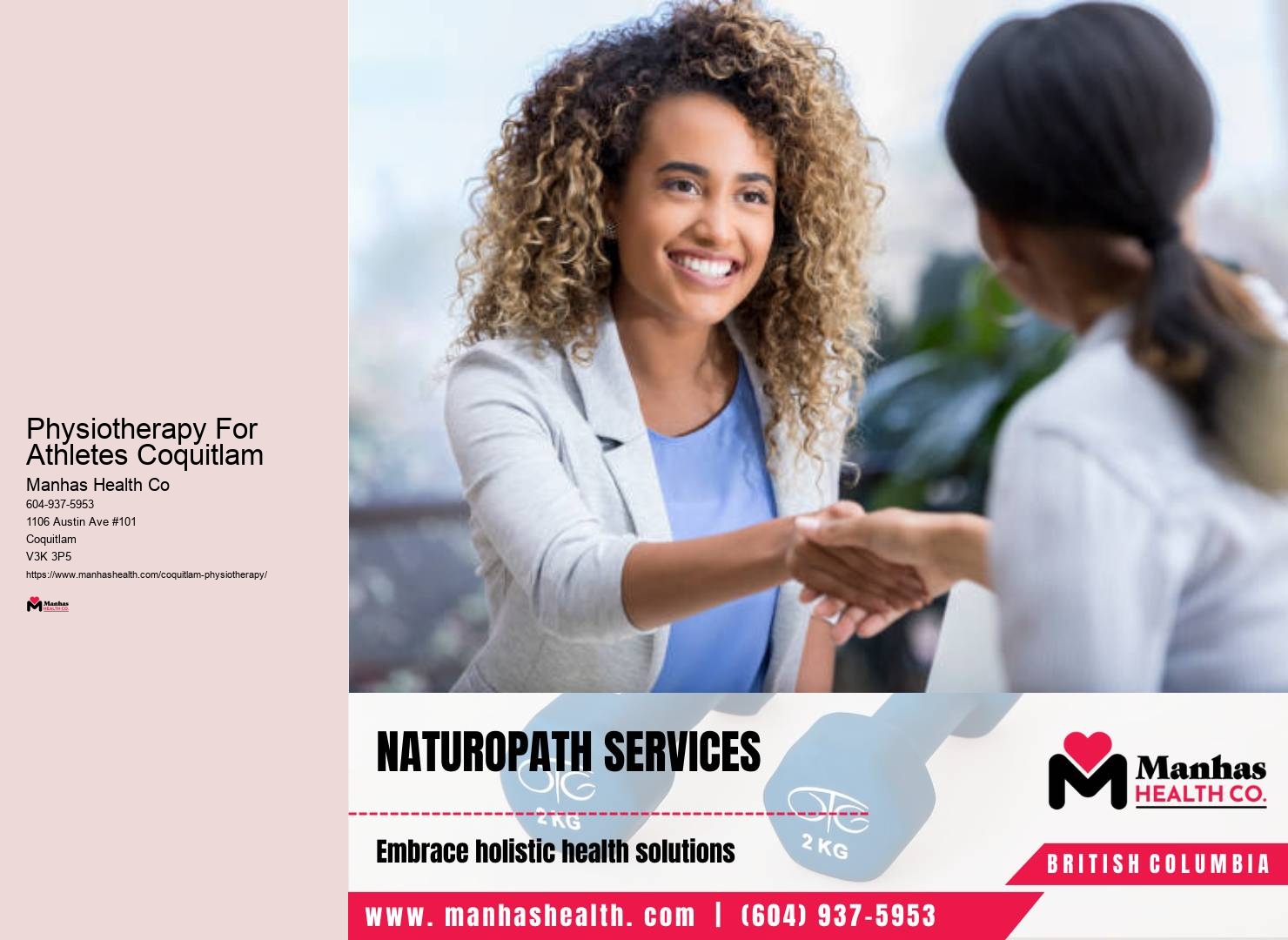 Coquitlam Physiotherapy Coverage