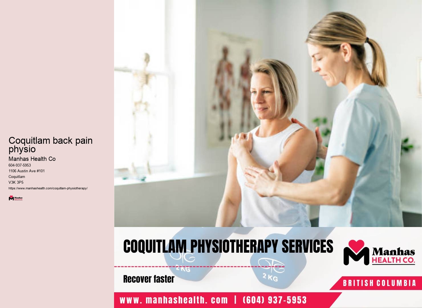 Affordable Physiotherapy Coquitlam