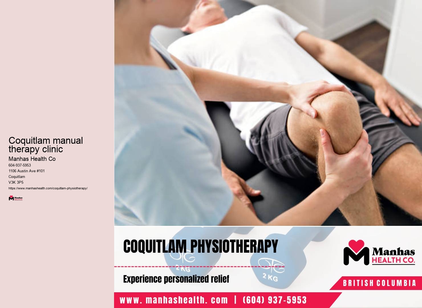 Physiotherapy for Work-related Injuries Coquitlam