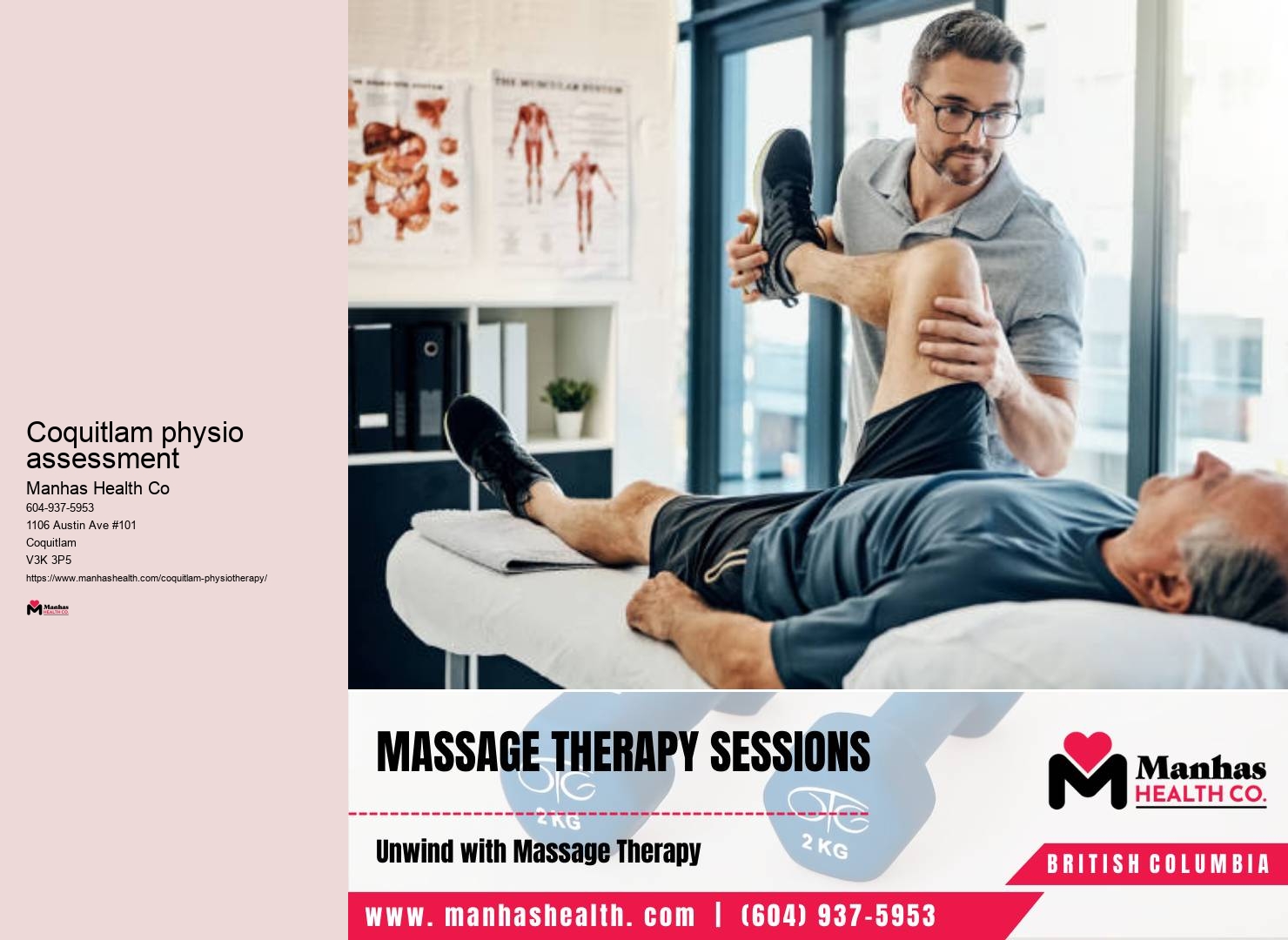 Manual Therapy Physiotherapy Coquitlam