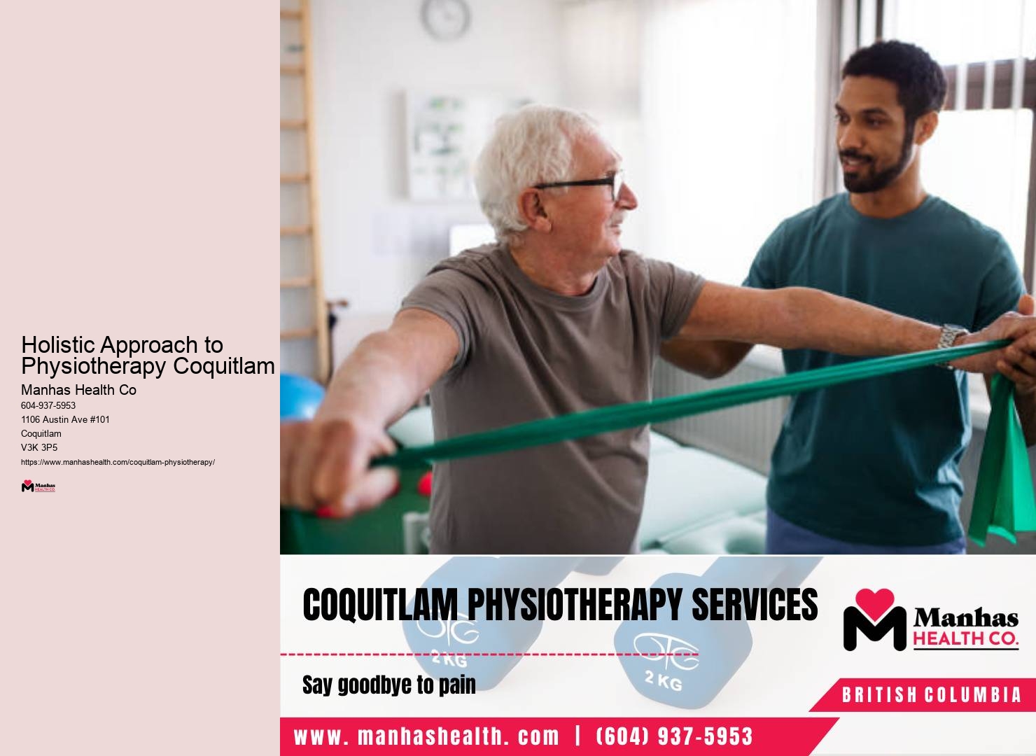 Holistic Approach to Physiotherapy Coquitlam