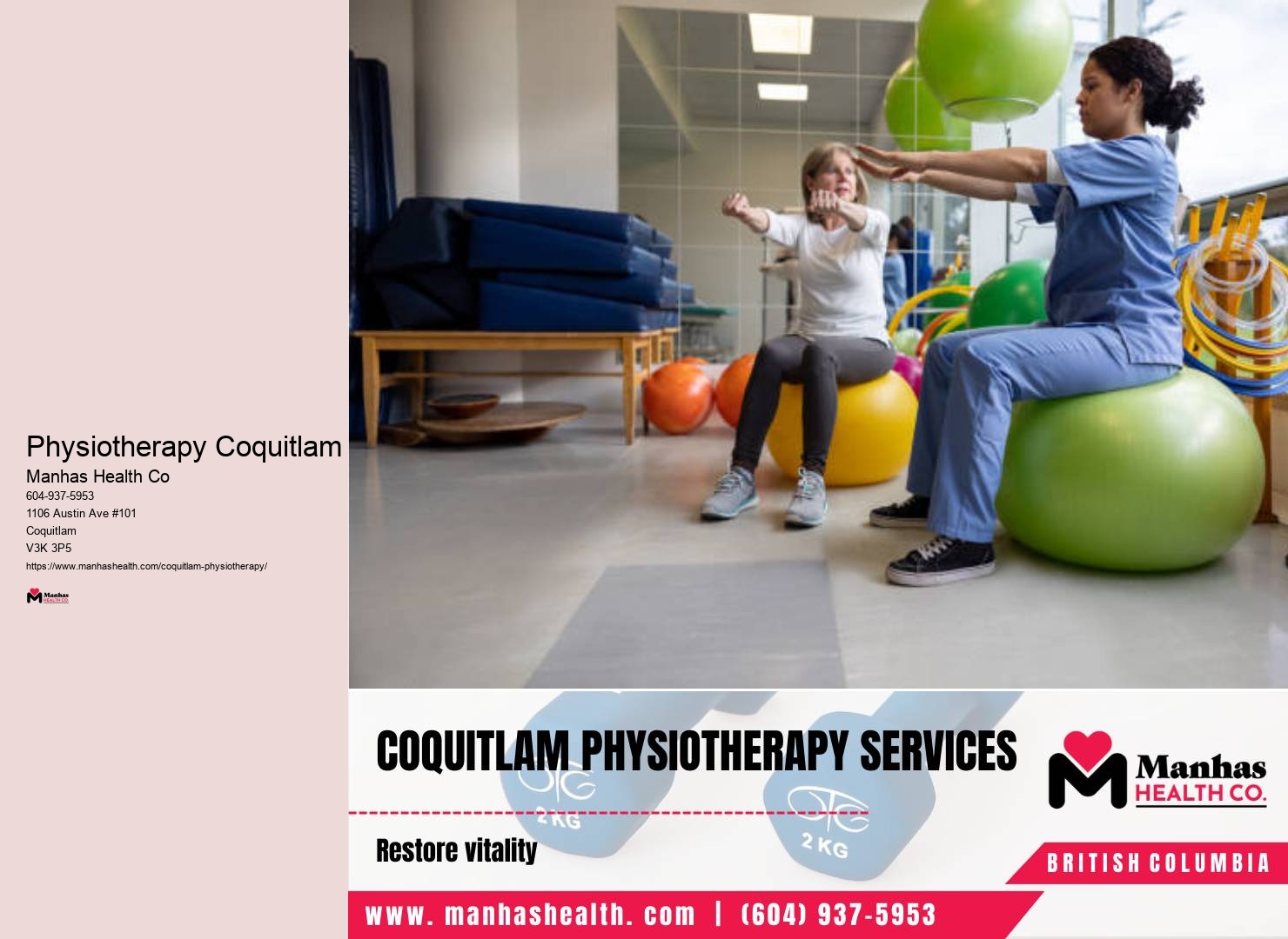 Professional Physiotherapy Assessment Coquitlam