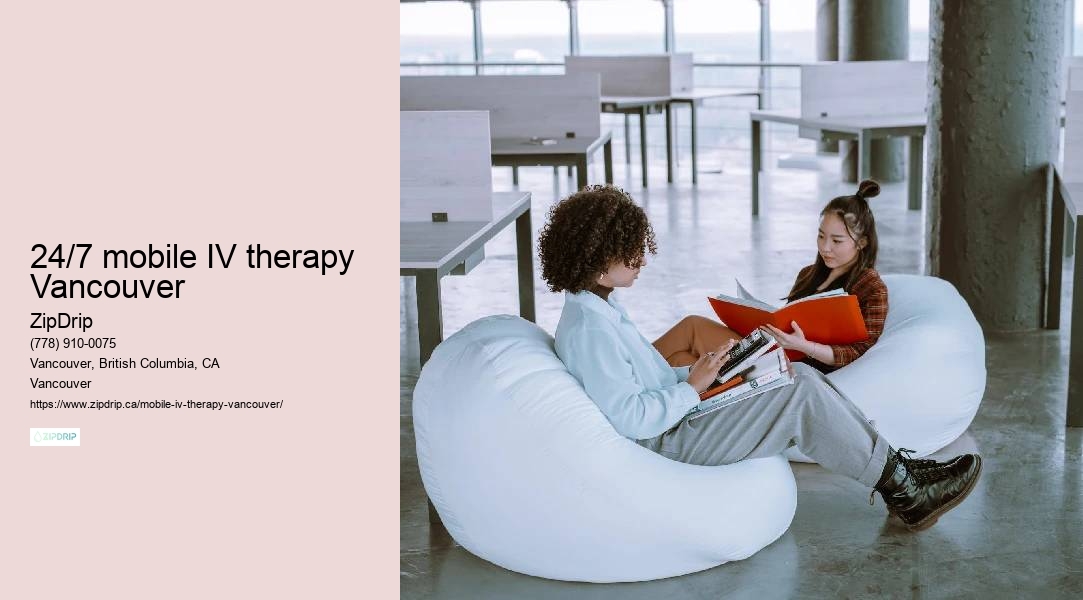 24/7 mobile IV therapy Vancouver on-demand vitamin drip