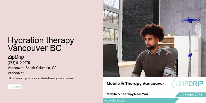 Hydration therapy Vancouver BC