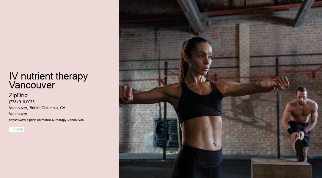 IV therapy for performance and vitality IV nutrient therapy Vancouver
