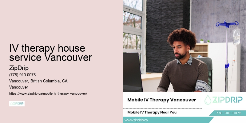 IV therapy house service Vancouver