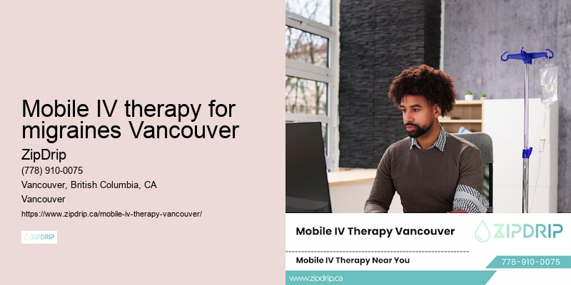 Mobile IV therapy for migraines Vancouver