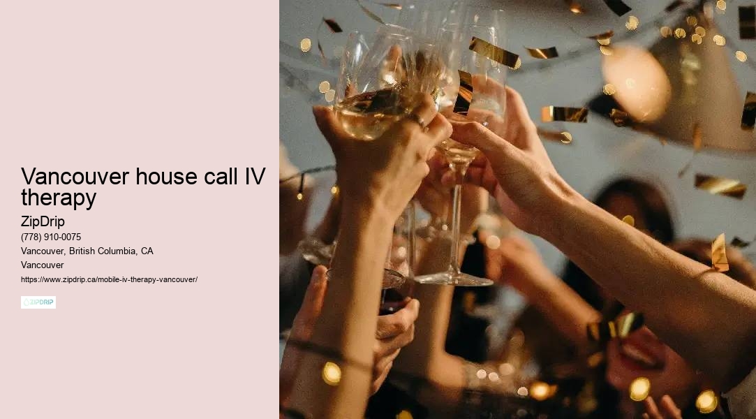Mobile IV treatment Vancouver house call IV therapy
