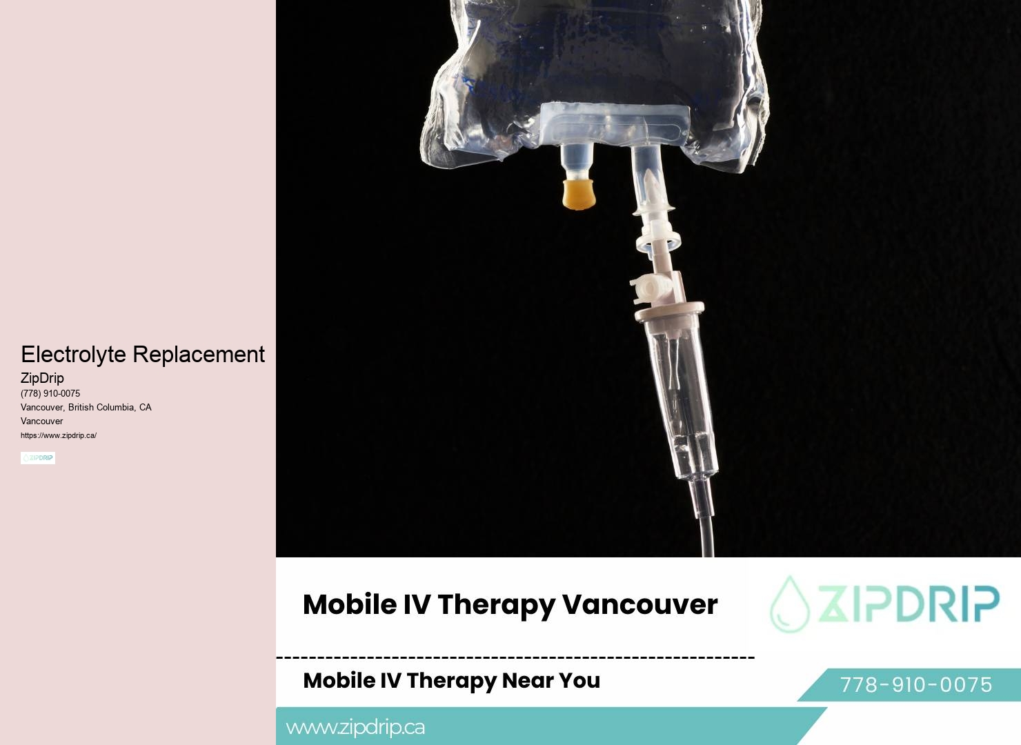 Vancouver IV Therapy for Hangover Relief