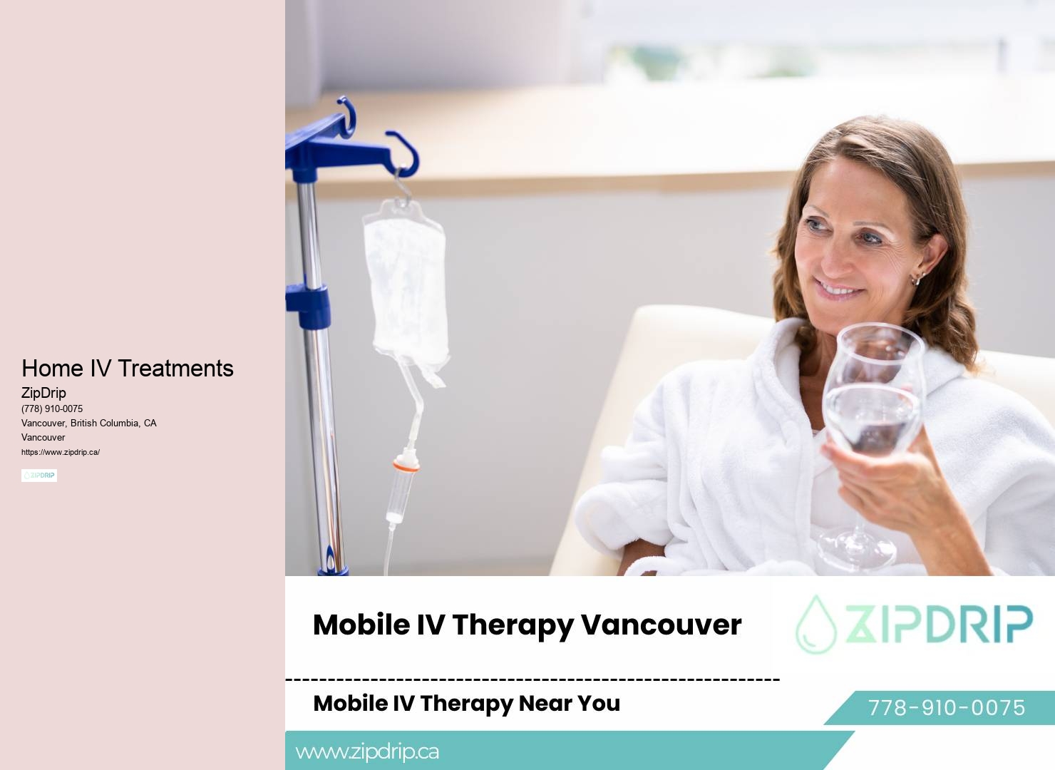 Vancouver Mobile IV Therapy Solutions