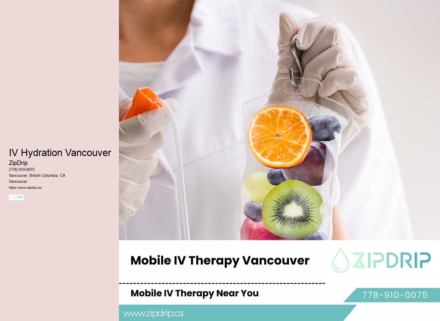 Vancouver IV Drip Infusion