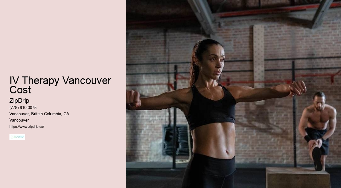 IV Therapy Vancouver Cost