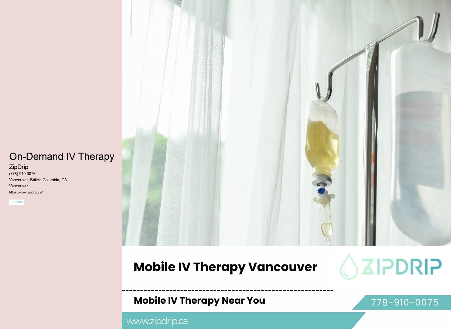 IV Therapy at Home Vancouver